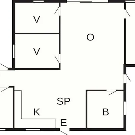 8 Person In Semesterbostad Ansager